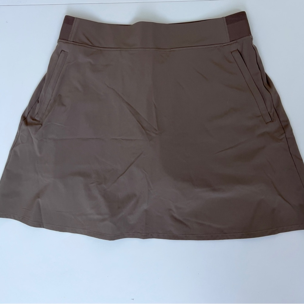 Women's Athleta light Brown Active Skort - Comfortable Everyday Skirt